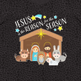 thumbnail image 4 of Inktastic Jesus is the Reason for the Season Christmas Nativity Women's Plus Size T-Shirt, 4 of 5