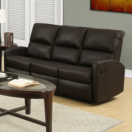 Monarch Specialties Hayward Reclining Sofa