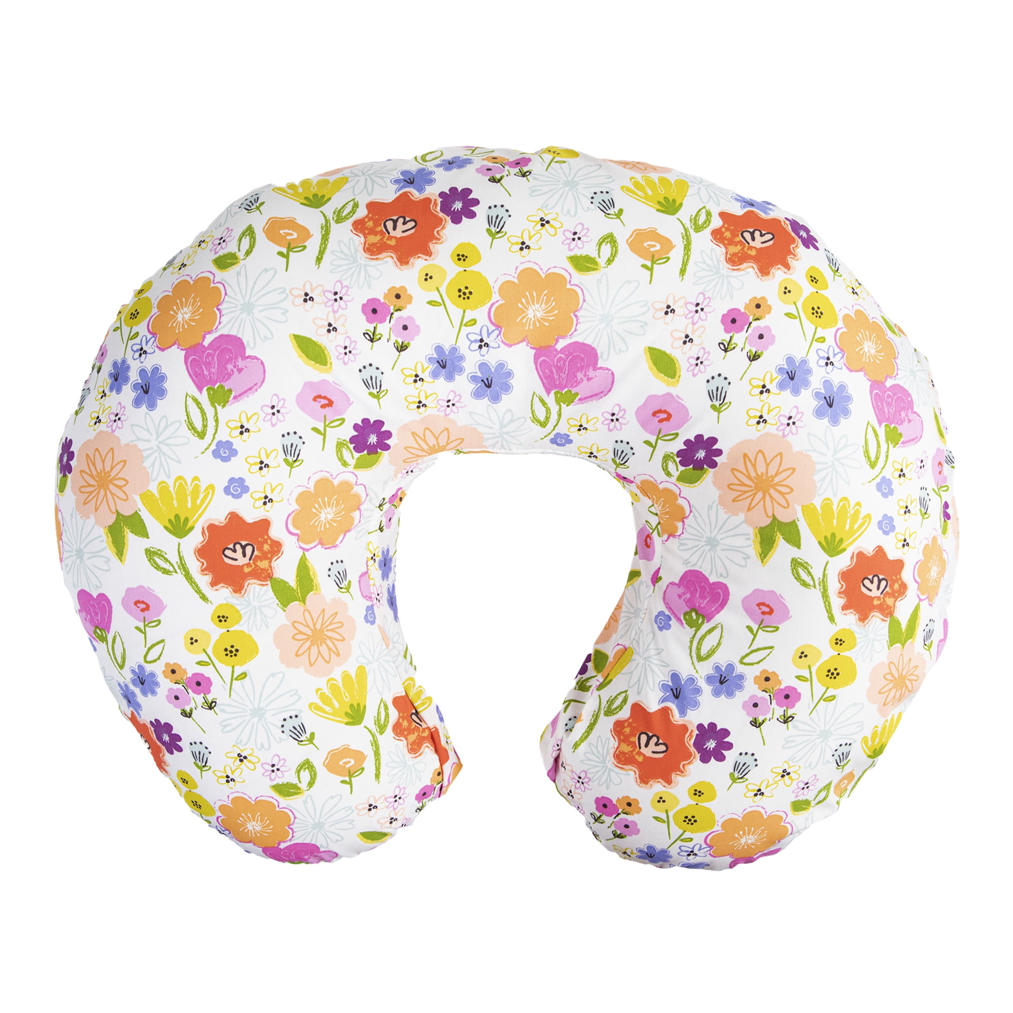 Boppy Original Nursing Pillow Cover Cotton Blend Fabric with Allover Fashion Multicolor Spice Woodland Animals