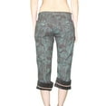 thumbnail image 2 of Custo Barcelona Women's King Fu Tolousse Cropped Capri Pants 0/34 Multi-Color, 2 of 2