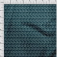 thumbnail image 4 of oneOone Georgette Viscose Teal Blue Fabric Geometric Sewing Craft Projects Fabric Prints By Yard 42 Inch Wide, 4 of 4
