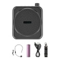 thumbnail image 4 of TISHITA Personal Rechargeable Outdoor Teaching Portable Mini Voice Amplifier Speaker Black, 4 of 8