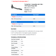 thumbnail image 2 of Tie Rod End - Compatible with 1986 - 1995 Toyota Pickup 4WD 1987 1988 1989 1990 1991 1992 1993 1994, 2 of 2