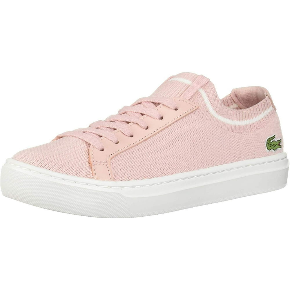 lacoste womens trainers pink