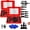2Pcs * Red, variant on 10pcs Heavy Duty Blind Hole Bearing Puller Tool Set, Durable Internal Bearing Puller Kit with Hex Socket Adapters, 8-25mm Jaw Heads for Motorcycle Bicycle Auto Repair,Easy to Use (Red)