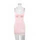 thumbnail image 4 of S-xxl Tamaño De Longitud Completa Slips De Control Mujeres Fajas Ropa Interior Vestido Con Copa Con Aros Moldeadores De Cuerpo Negro Beige Blanco-A, 4 of 5