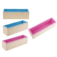 thumbnail image 1 of 4 Piezas de de Silicona para Jabón, Caja de , Fabricación de Jabón de Repostería Hecha , Bricolaje Sunnimix Molde de silicona para pan de jabón, 1 of 8