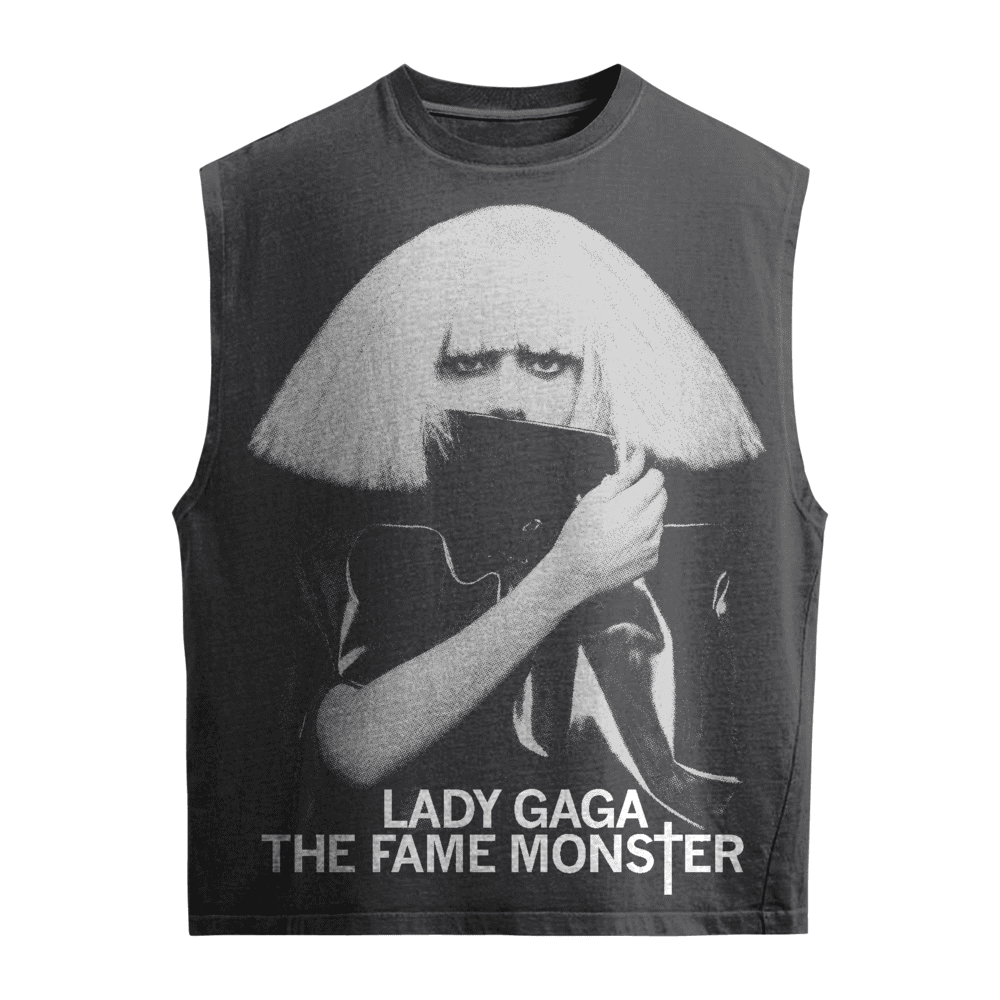 ミュージシャン Lady Gaga CAME ALIVE TANK Lady Gaga Graphic Pride Muscle Tank Top, Men's Sizes XS-3XL