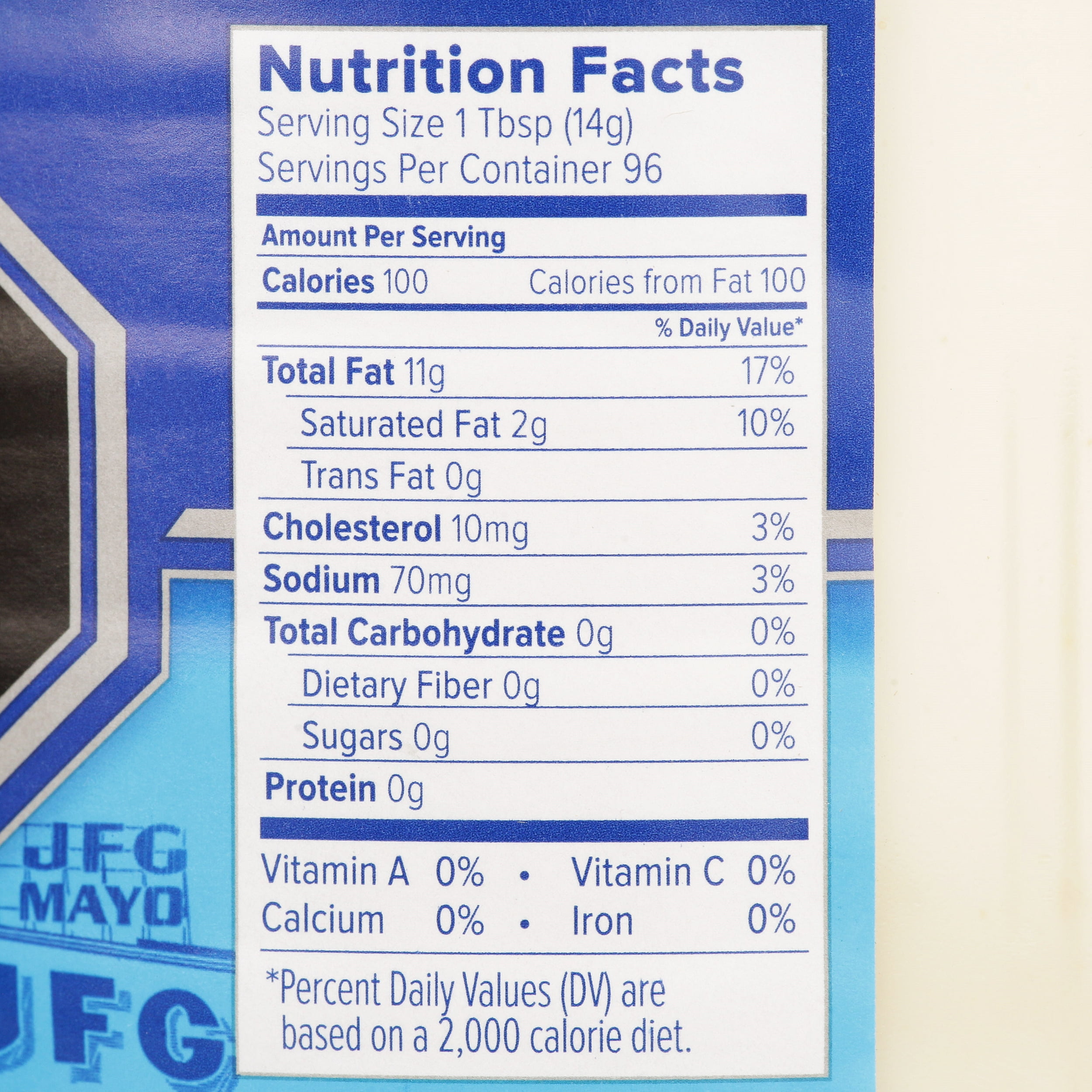 JFG Real Mayonnaise, 48 oz Plastic Jar