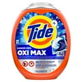 thumbnail image 2 of Tide Oxi Max Power PODS Laundry Detergent Pods, Stain Remover Plus Oxi Power, Detergent soap pacs for laundry washing, HE compatible, 45 Count, 2 of 22
