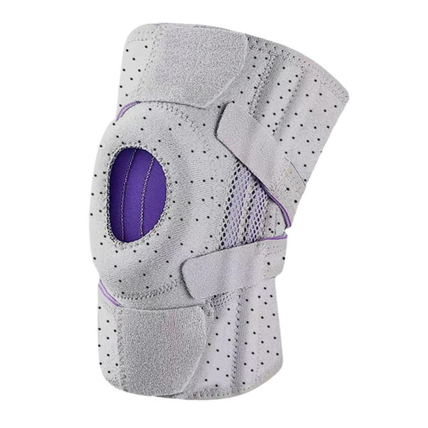 Rodillera de baloncesto perfecl Almohadilla transpirable para la articulación de la Protector Gris adulto