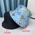 thumbnail image 1 of Sombrero de pescador de doble cara con letras bordadas para hombre y mujer, gorro de pescador de alta calidad, protector solar sólido para exteriores, novedad de 2023 qym unisex, 1 of 2