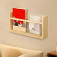thumbnail image 6 of TISHITA Wooden Nursery Bookshelf Wall Stand for Drawing Room Office Bedroom Wood 60cmx12cmx20cm, 6 of 8