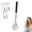 Black, variant on Telescoping Back Scratcher Extendable - Stainless Steel Skeleton Hand Claw Back Massager, Portable Telescopic Back Scratcher for Men Women, Multiple Colors, Travel Size Massage Tool (Green)