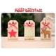 thumbnail image 3 of Naiovety Colgante de Navidad Fiesta de Festival Colgante Chimenea Estante de pared Adorno Comedor Decoración de oficina para niños Kits de decoración para fiestas Estrella, 3 of 6