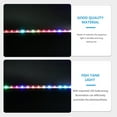 thumbnail image 2 of HLONK Aquarium Color Changing Bubble Lamp LED Diving Lamp Fish Tank Lamp -50 with US Plug Black, 2 of 6
