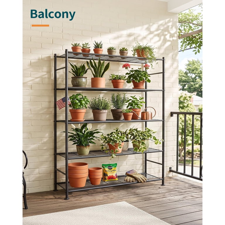 Sakugi 5-Tier Wire Shelving Unit, 1500 Lbs Capacity photo 4