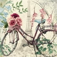 thumbnail image 2 of Sophie 6 20x20 Black Ornate Wood Framed with Double Matting Museum Art Print Titled - Riding Through Paris, 2 of 4