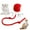 Red, variant on Automatic Interactive Cat Toy Ball - Rolling & Chewable Smart Ball for Active Cats, Fun Exercise Toy with Motion Sensor for Playtime, Mental Stimulation & Training (Green)