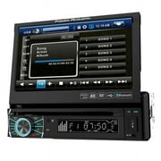 Power Acoustik PTID-8920B 7" 1-DIN Touchscreen DVD CD Bluetooth Receiver