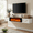 White, variant on Rocyis 70" Floating TV Stand, 2 Tier Wall Mounted TV Stand for TVs up to 80", Floating Entertainment Center, TV Floating Cabinet for Living Room, Bedroom, White