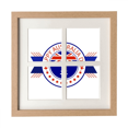 thumbnail image 1 of Happy Australia Day Flag Illustration Frame Wall Tabletop Display 4 Openings Picture, 1 of 3