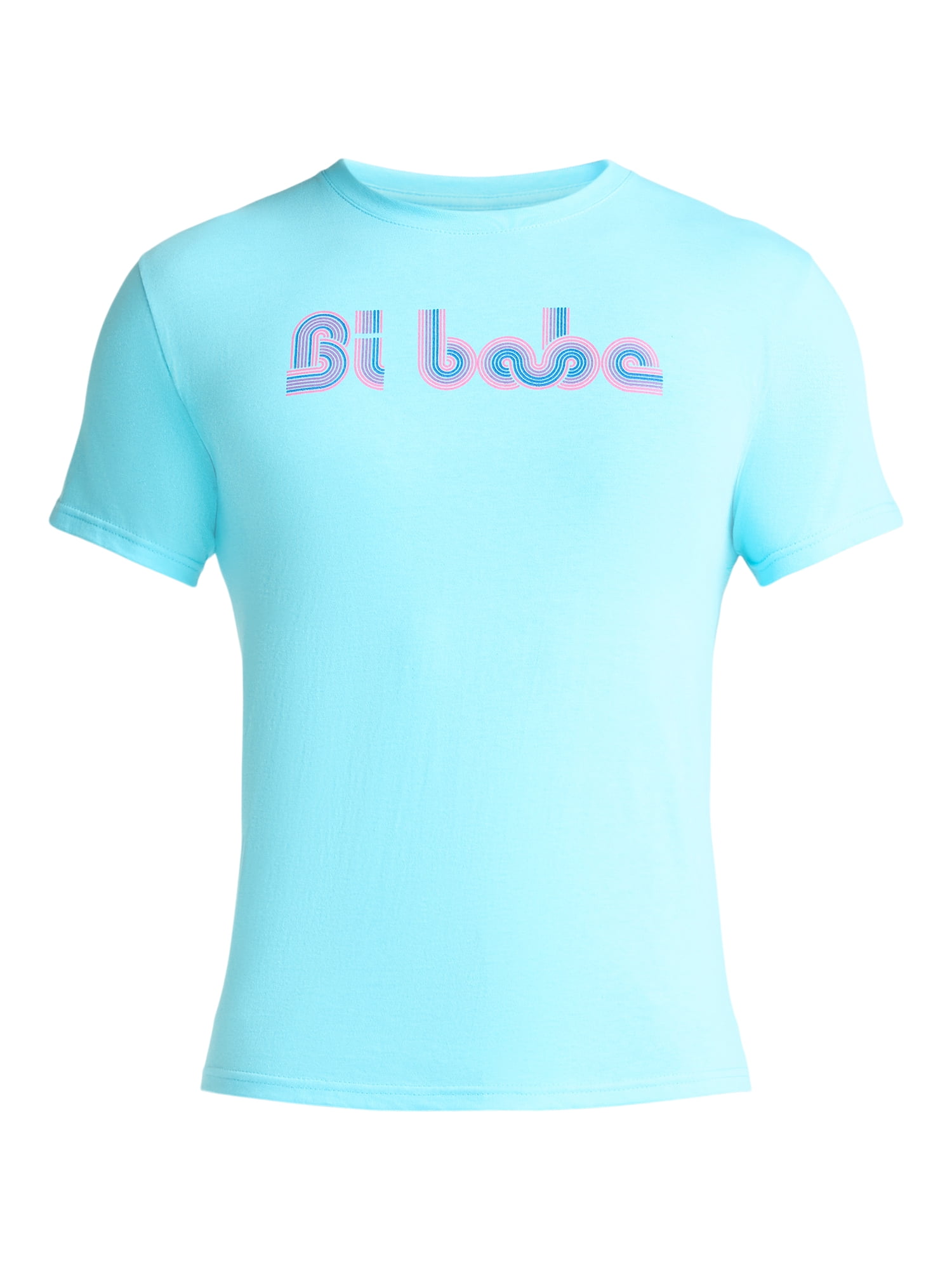Pride The Phluid Project All Gender Bi Babe Graphic Tee Shirt, Men’s Sizes XS-3XL