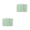 thumbnail image 1 of Estuche para computadora portátil Inteprter Bolso con cierre de cremallera bolsa de transporte para computadora 10.8-11 pulgadas color Verde, 1 of 6