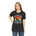 thumbnail image 5 of Let's Eat Kids Let's Eat, Kids Dinosaur Funny Grammar T-rex Unisex T-shirt, 5 of 7