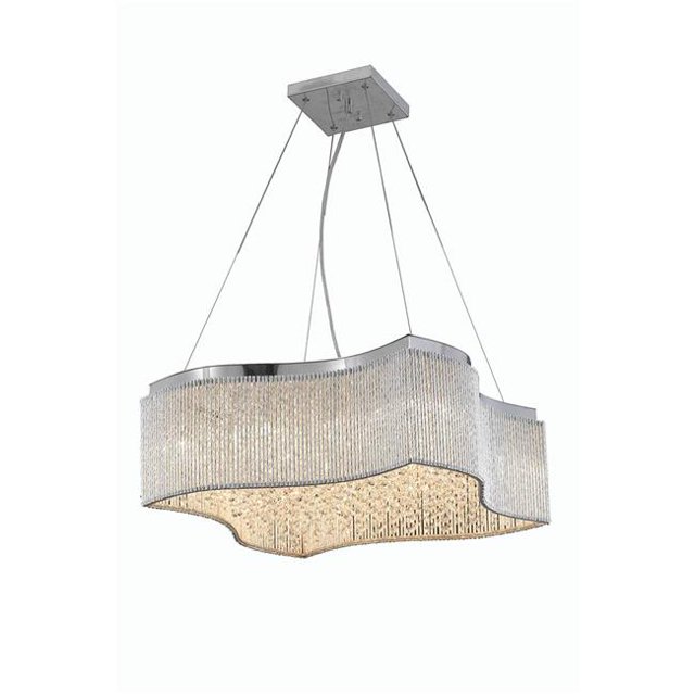 V2091D24C-RC Influx 24 Light Chrome Pendant