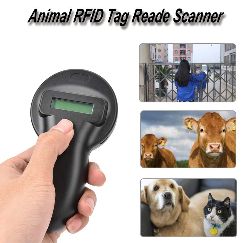 New  FDX-B Pet Microchip Portable RFID Scanner Animal RFID Tag  Reade Scanner FDX-B Low Frequency Handheld RFID Reader | Walmart Canada