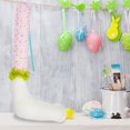 thumbnail image 4 of HUGFEGWE Easter Bunny Stuffed Legs Picks 16inch Colorful Polka Dots Rabbit Kicking Tree Legs with Lace Socks Thief Bunny Leg Wreath Attachment for Holiday Floral Arrangement Planters (Pink) CJ-121181, 4 of 6