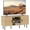 Oak, variant on HOMCOM TV Stand Cabinet for TVs up to 55 Inches with Storage, Oak Tone