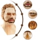 thumbnail image 5 of Sombrero de látex para Halloween, cubierta facial para hombre joven, para mascarada, accesorio para la cabeza de Halloween, 5 of 8