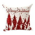 thumbnail image 2 of Wooowa Christmas Themed Pillow Covers (Assorted Patterns), 17.7x17.7Inch Festive Decor for Sofas, Bedrooms & Holiday Gatherings (Pillow Insert Not Included), 2 of 6