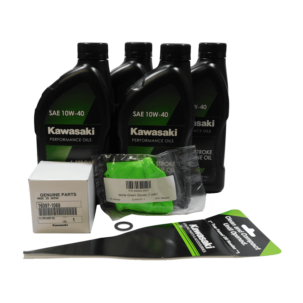 20092013 Kawasaki Mule 4010 Diesel & Trans Diesel OEM Oil Change Kit