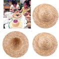 thumbnail image 6 of lanema Fashionable Sun Hat for Outdoor Activities DIY Painting and Decorating Straw Hat Cool Artistic Hat for Art Lovers, 6 of 18