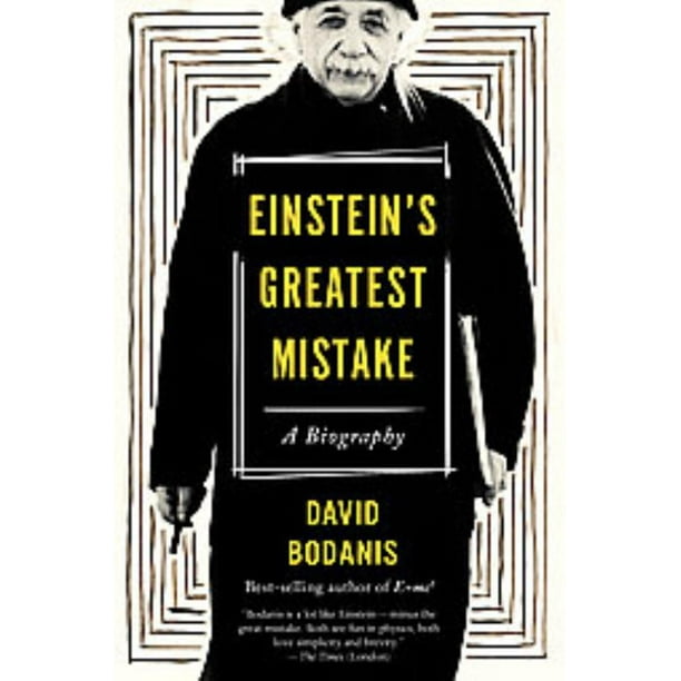 La Plus Grande Erreur d'Einstein, Livre de Poche de David Bodani