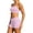 Pink, variant on Workout Sets for Women 2 Piece Yoga Outfit Gym Sets Strappy Sports Bras High Waist Biker Shorts Active Wear Athletic Clothes(Light Blue,XL)