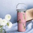 thumbnail image 2 of German Shepherd Gift for Dog Lover,30 oz German Shepherd Tumbler Stainless Steel Insulated with Handle(German Shepherd-Blush, 30 oz), 2 of 6