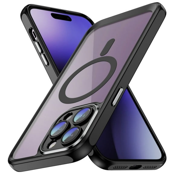 Shade Series MagSafe Case with Camera Lens Protector for iPhone 15 Pro - Black