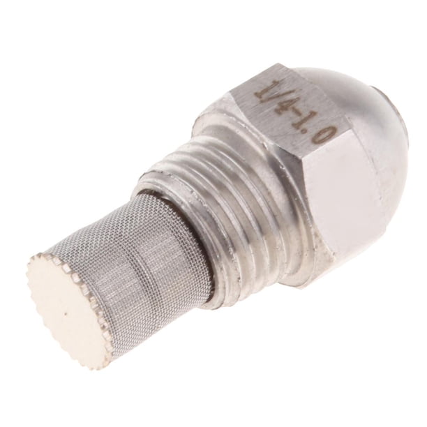 Boquilla de pulverización para quemador de horno de fueloil, rosca externa de 1/4" 1.0mm