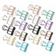 thumbnail image 5 of Clips Huecos, Clips De Larga Multicolores Clip De Papel Herramienta Decorativa De Oficina Proceso De Galvanoplastia Prácico Clip De De Milano De Alambre De Hierro Hueco Para, 5 of 7