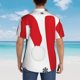 thumbnail image 4 of Balery HOHOHO Christmas Camisas hawaianas de manga corta para hombre, camisas playeras de corte holgado, camisas de vacaciones con botones,Small, 4 of 7