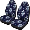 thumbnail image 2 of Ethnic Ornament Print Pattern Universal Fit Car Seat Covers, 2 of 4