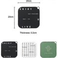thumbnail image 2 of Square Drain Plug, Silicone, Anti-odor, For Kitchen And Bathroom Sink, 2 of 5