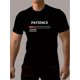 thumbnail image 1 of Camiseta con estampado "PATIENCE LOADING" para hombre, cuello redondo y manga corta, estilo informal y elegante para el verano al aire libre., 1 of 5