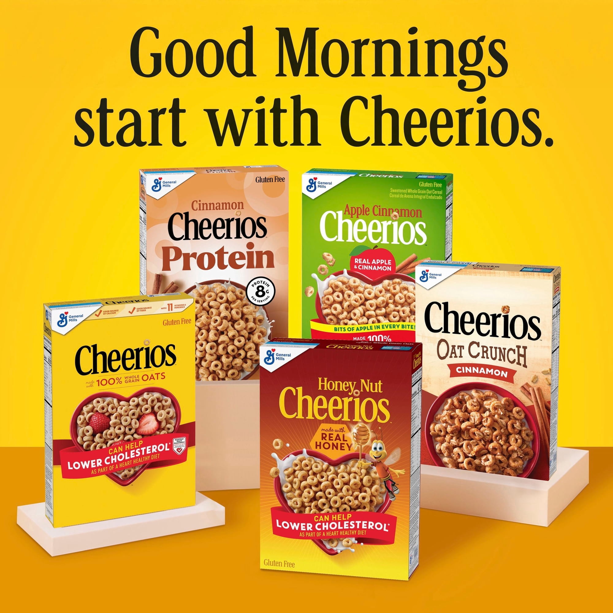 Confetti Cheerios Breakfast Cereal, Gluten Free, Made with Whole Grain