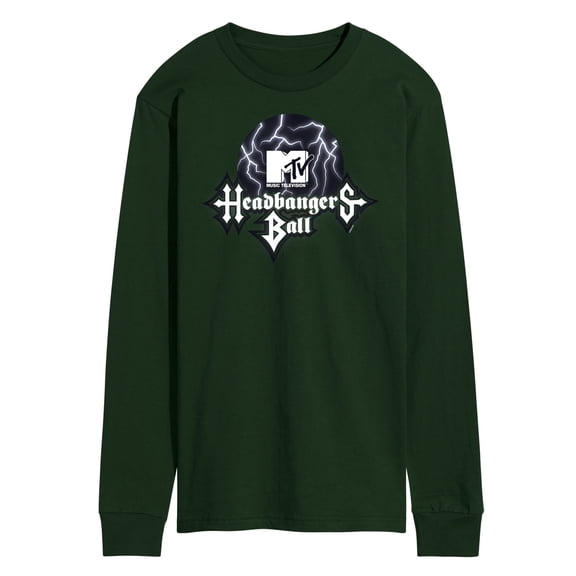 MTV - Headbangers Ball Lightning - Men's Long Sleeve Tee