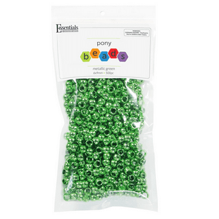 GMMA 1000 Pcs Green Pony Beads for Kids Crafts Hair Beads for Bracelets  Kandi Beads for Braids for Girls Pony Beads Bulk for Jewelry Making  Supplies